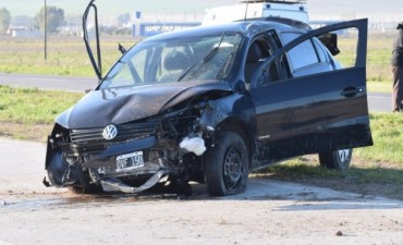 Una joven perdió la vida tras un vuelco en ruta 226 a la atura del Km 292