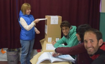 Se vota con normalidad en Olavarria
