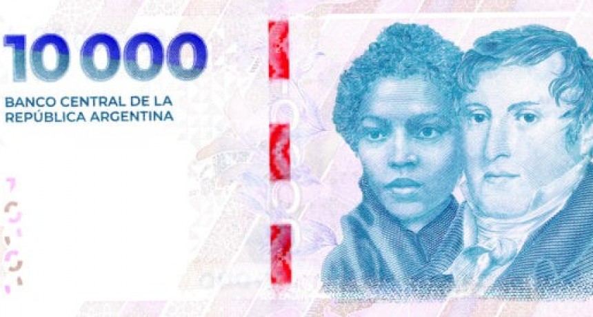 El Banco Central puso en circulación los billetes de $10.000