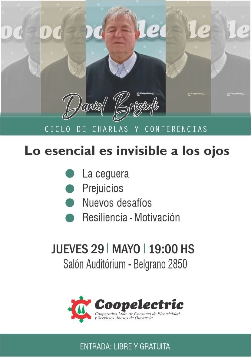 Charla en Coopelectric: 'Lo esencial es invisible a los ojos'
