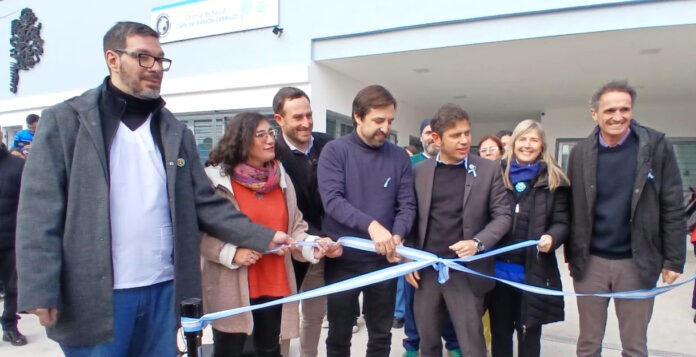 Kicillof en 25 de Mayo, duro contra el intendente Egüen