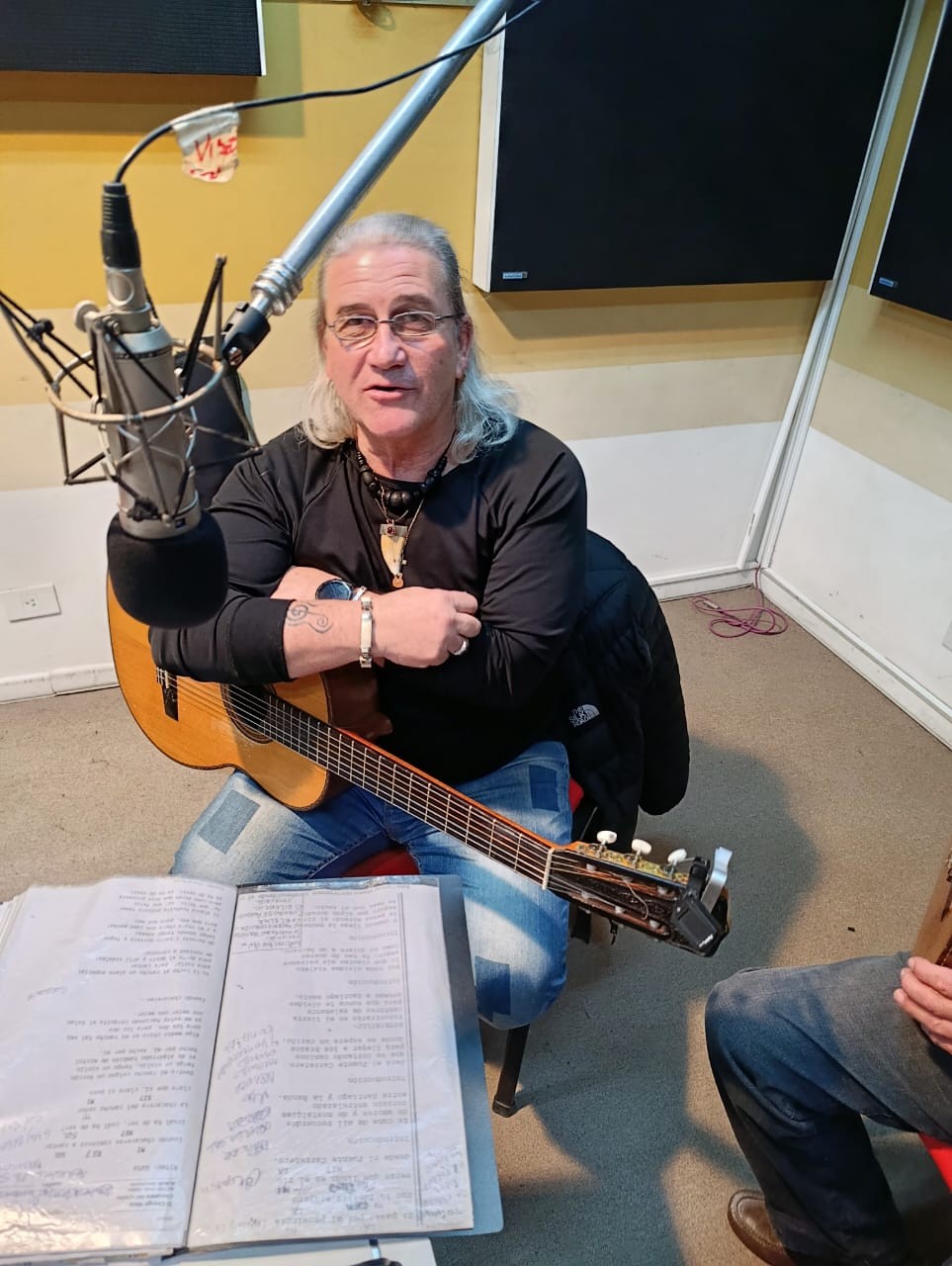 Gustavo Corvi pasó por los estudios de “Enfocados”