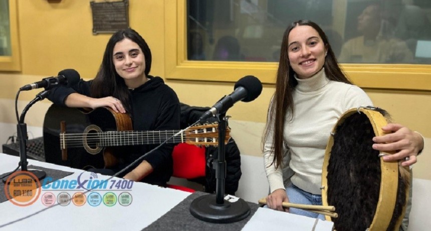 Valentina y Luna: dos jóvenes unidas por la música