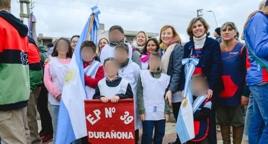 Asamblea en la EP 39 de Durañona