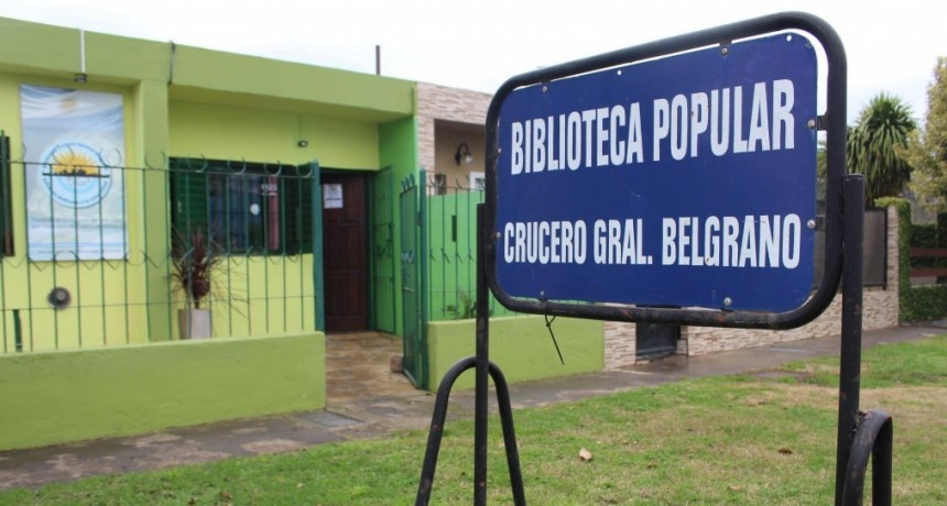 Nueva bebeteca en la biblioteca Crucero Gral. Belgrano