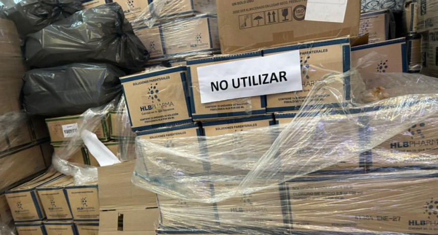 Cruces por fentanilo y medicamentos prohibidos en el Hospital Cura
