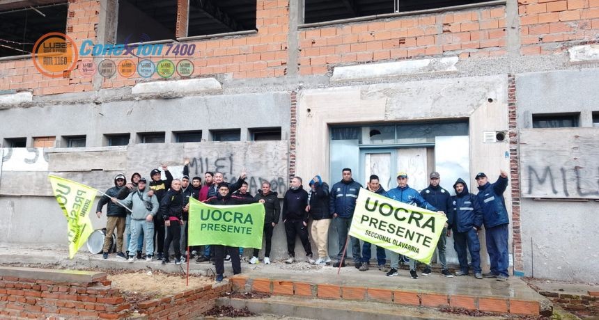 Ciencias de la Salud: tras la aprobación de certificados, pagan haberes a los albañiles