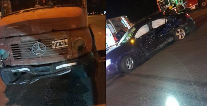 Grave siniestro vial en el cruce de Sierras Bayas