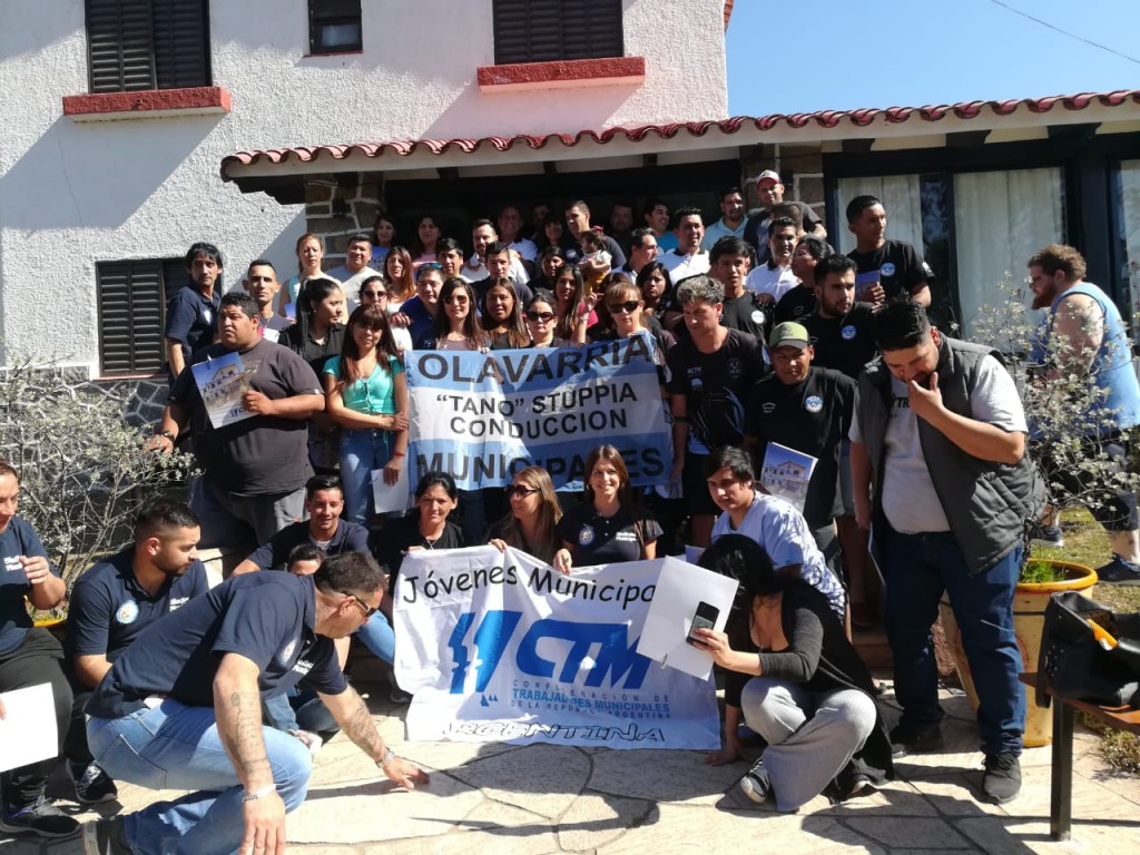 Municipales olavarrienses en Encuentro de Jóvenes