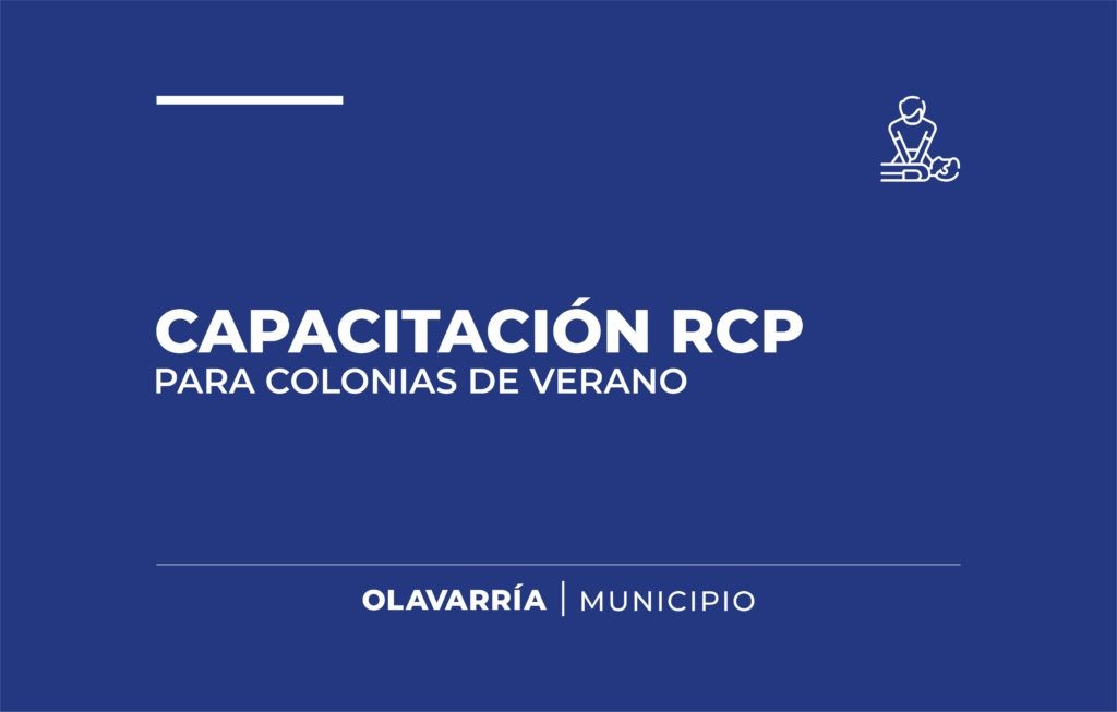 Capacitación en RCP para personal de Colonias de Verano